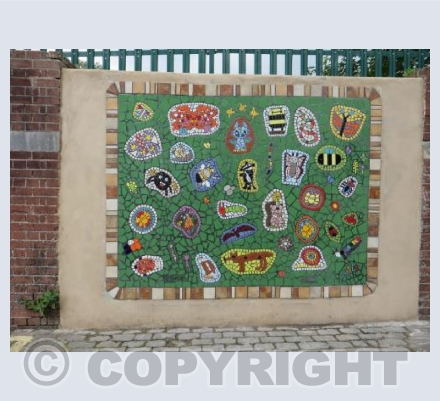 The Hartington Mosaic Wall