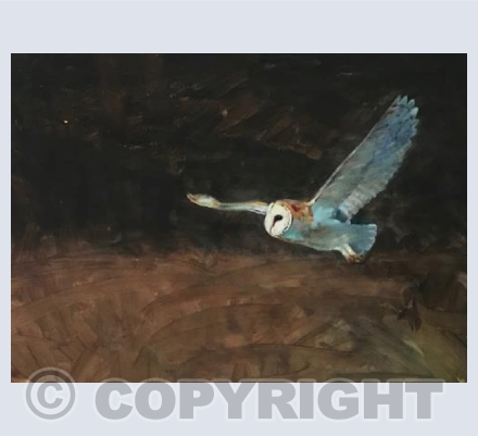 Owl Card Landscape