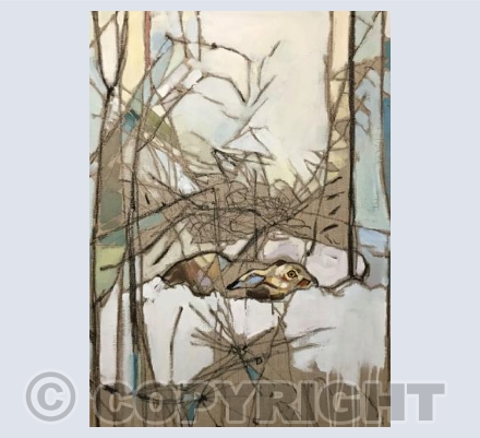 hare card portrait
