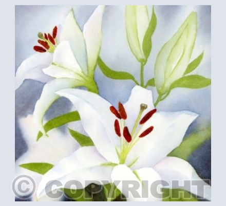 Lily bouquet