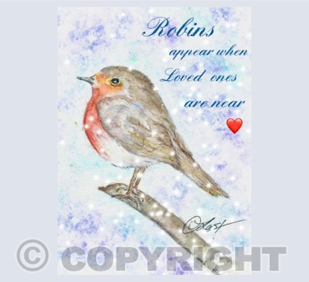 Robins appear
