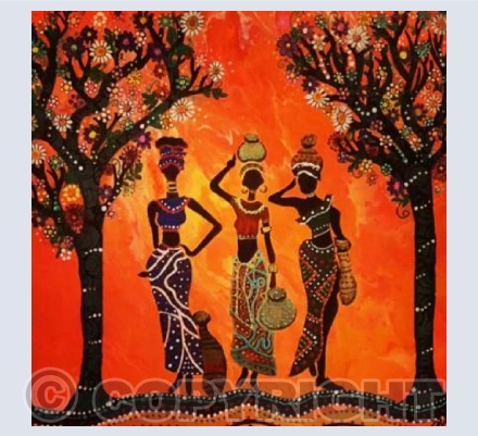 African lady 