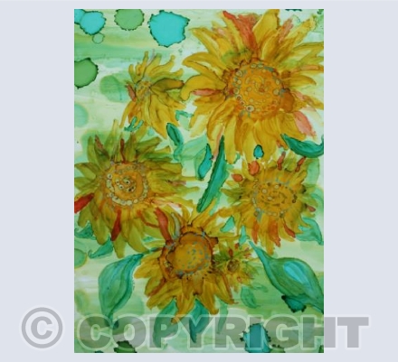 Sun Flower Happy Flower