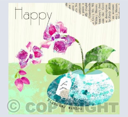 Painterly Orchid