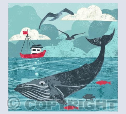 The Whale & The Fishing Boat