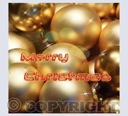 Golden Christmas