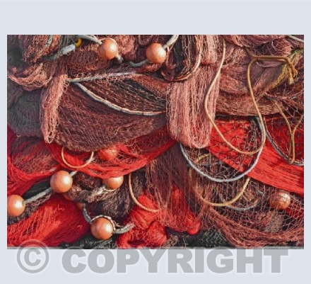 Fishing Nets Abstract