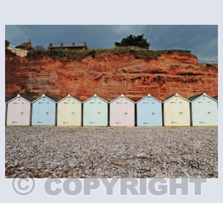 Beach Huts In Sidmouth