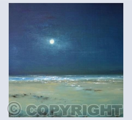 Full Moon Over Sennen Cove