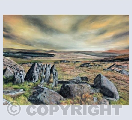 Golden Hour On Dartmoor