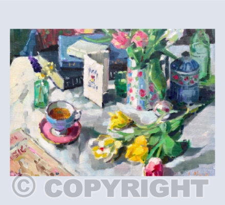 Tulips on the Table