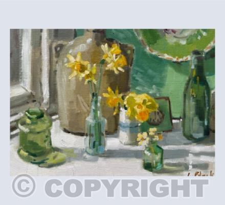 Daffodils on the Window Sill