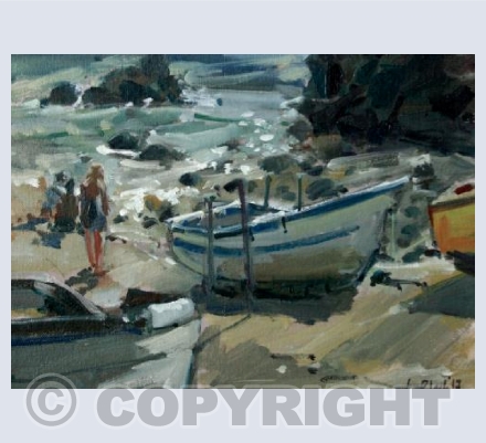 Cape Cornwall Bathers