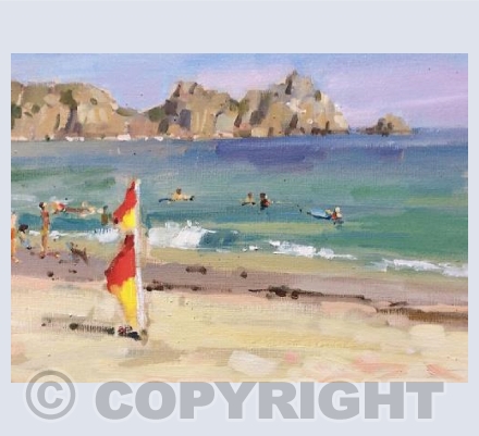 Porthcurno Beach