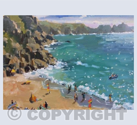 Porthcurno in the Summer