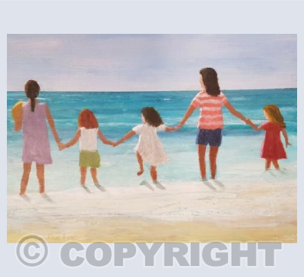 Five go for a Paddle