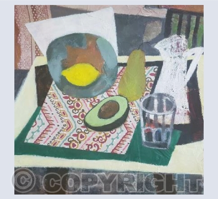 Still Life with Avocado