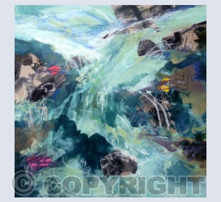 Duckpool River in Spate