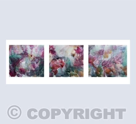 Rose Garden Triptych