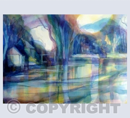 A Summer Night on the River