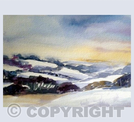 Snow on the Hills