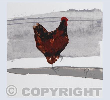 One Hen Card