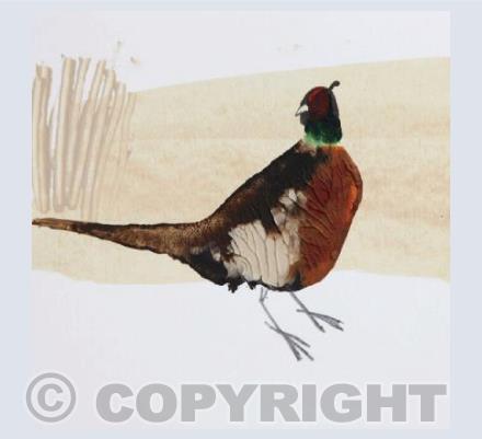One Pheasant Card