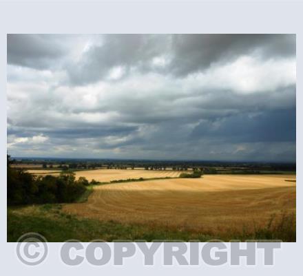 Storm over Farmland