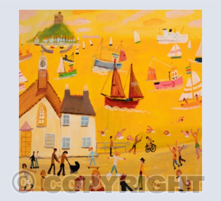 A Sunny Day. Marazion
