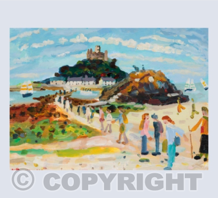 St Michaels Mount Causeway