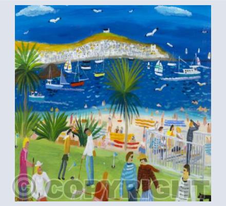 Golf on Porthminster Beach St Ives