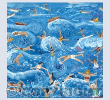 Swirling Sea