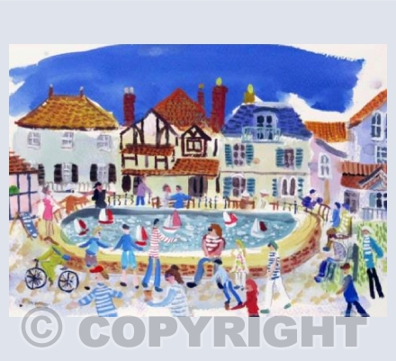 The Boating Pool . Alderburgh