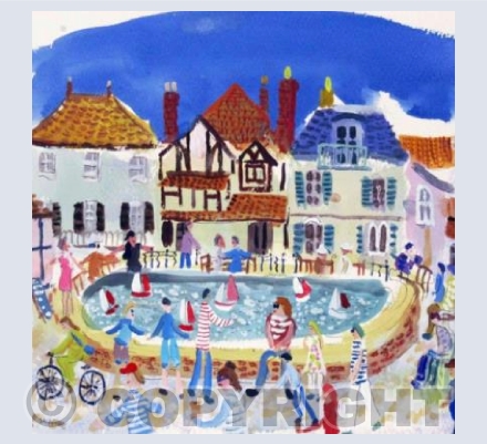 The Boating Pool at Alderburgh