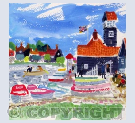 Boating at Thorpness