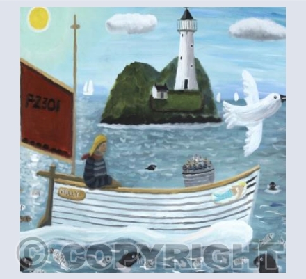 Morning Catch Godrevy