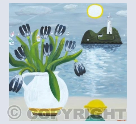 Tulips and Godrevy