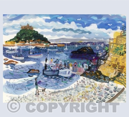 Ferry To St Michael`s Mount