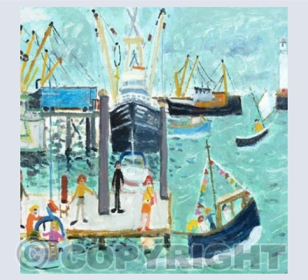 Morning Life in Newlyn