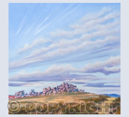 Hound Tor Sunset