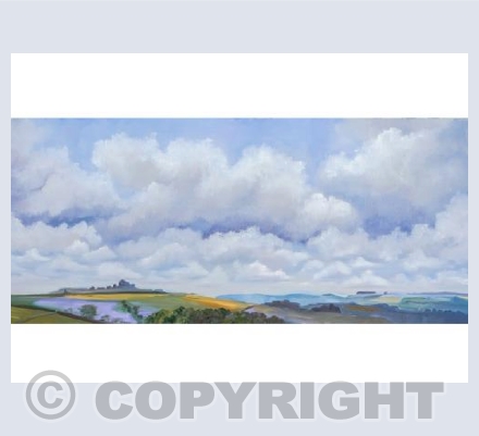 Hound Tor with Bluebells