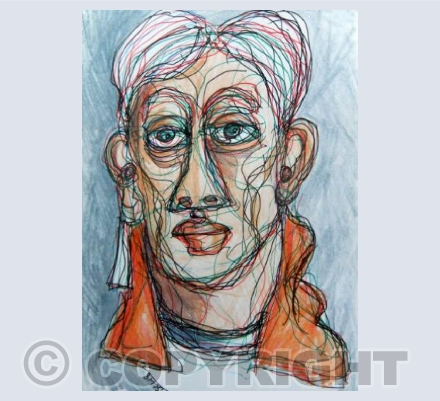 MY ORANGE BIKER JACKET