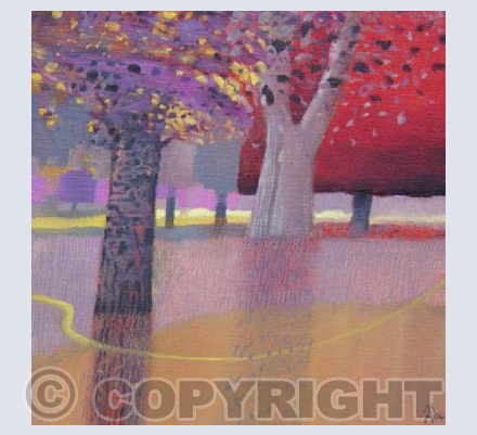 Big Red Tree