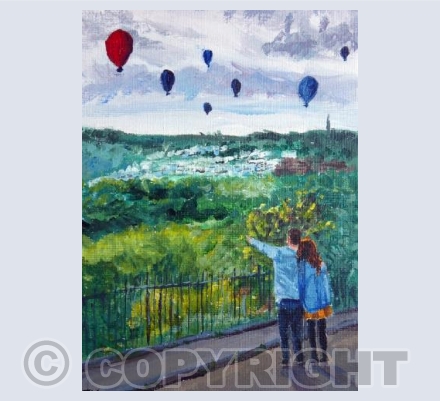 Balloons over the City