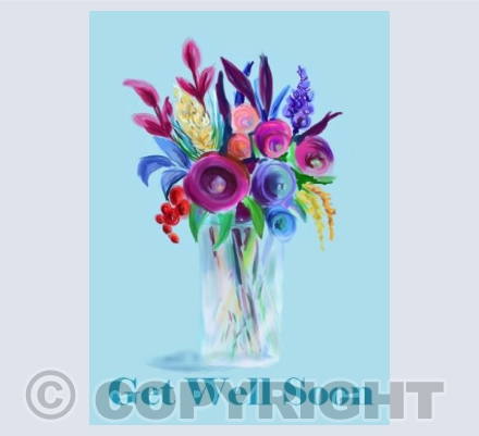 Get Well - Fantasy Flowers