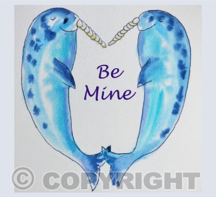 Narwhales Valentine