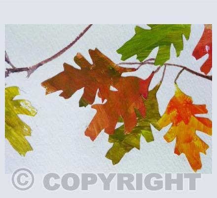 Autumn leaves