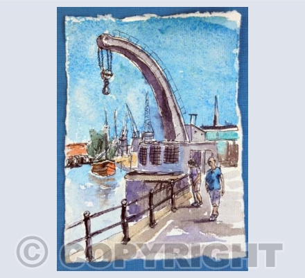 Steam crane