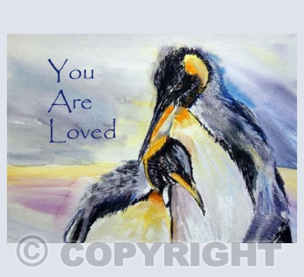 Penguin love