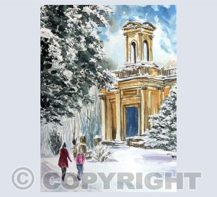 Arnos Vale in snow
